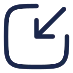 Square Top Up SVG Icon